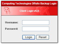 Offsite Backup Login